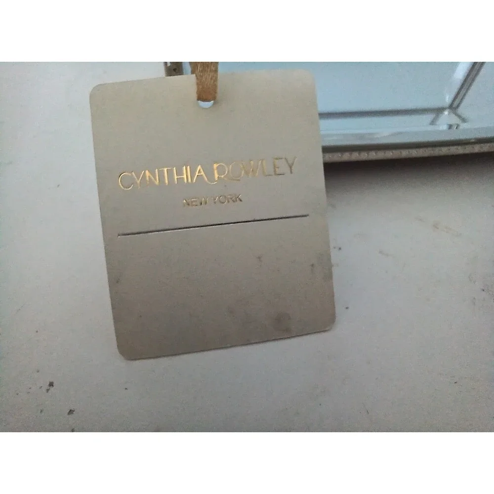Cynthia Rowley beveled glass